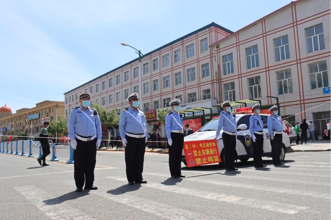 各地公安機(jī)關(guān)全力做好高考安保工作，全國萬余考點(diǎn)秩序井然